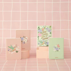 LIBRETA COSIDA POCKET A6 (X2) (AG50115) - LUNA