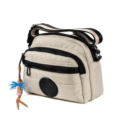 BANDOLERA CON CIERRES PUFFER (M2650)