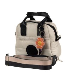 CARTERITA EN PUFFER C/CORREA EN CINTA (M2641) - comprar online