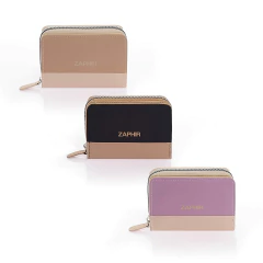 BILLETERA TARJETERO BICOLOR (ATA0006Z)