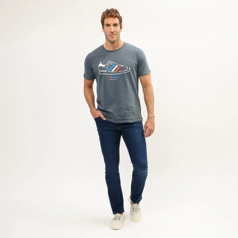 CALÇA JEANS MASCULINA STRETCH SLIM - USTM251 - comprar online