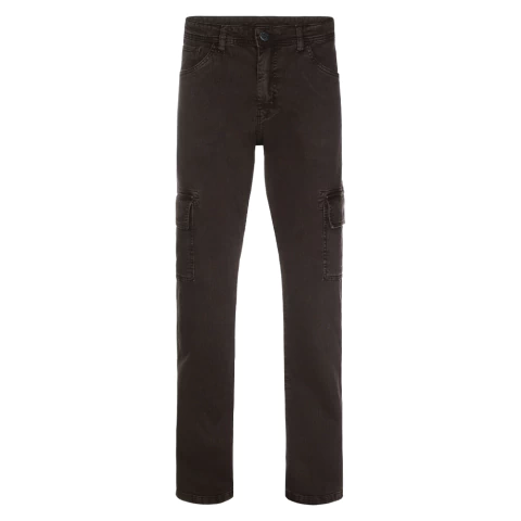 CALÇA SARJA MASCULINA CARGO 36/50 - USTM480