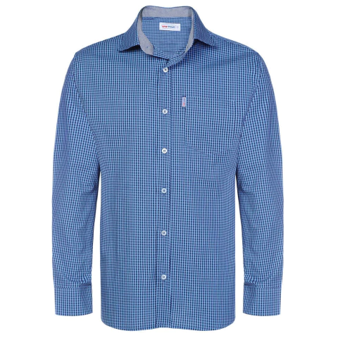 CAMISA TRICOLINE REG M/L C/B PREMIUM 2/5 - USTM700 - comprar online