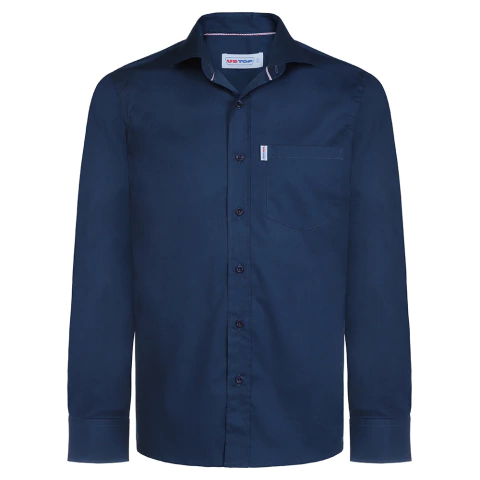 CAMISA TRICOL. SLIM M/L C/ ELASTANO 2/5 - USTM751 - comprar online