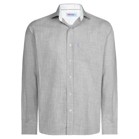 CAMISA TRICOLINE REG M/L C/B PREMIUM 2/5 - USTM781 - comprar online