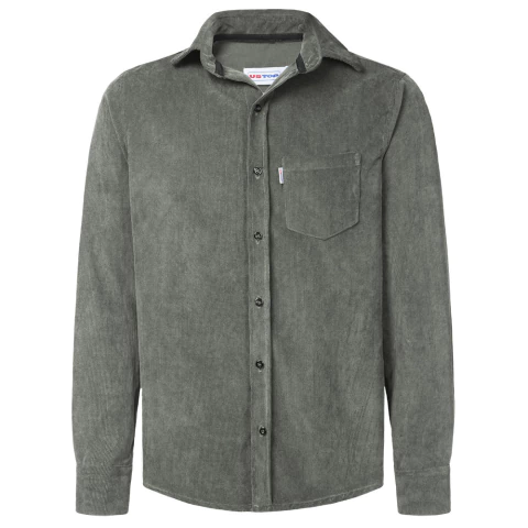 CAMISA VELUDO REG M/L C/B PREMIUM 2/5 - USTM890 - comprar online