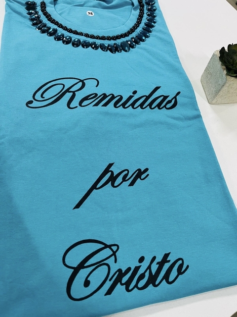 Camiseta remidas de Cristo