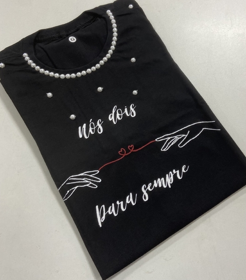 Camiseta nós dois para sempre