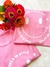 CROPPED T-SHIRT ROSA FRASE - Psi Modas