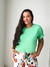 CROPPED T-SHIRT VERDE na internet