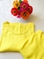 CROPPED T-SHIRT AMARELO SEM BARRA - comprar online