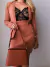 CROPPED ARO RENDA CHANTILLY