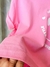 CROPPED T-SHIRT ROSA FRASE - comprar online