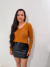 BLUSA TRICOT DETALHES TRANÇADO - comprar online