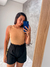 Body Nude regata canelado - comprar online