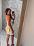 Saia curta off-white modal feminina na internet