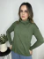 Blusa Manga Longa Gola Alta Em Viscolycra - comprar online