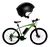Bicicleta Electrica Verde Okn Explorer Adventure 500 W Rod 29 + Casco Regulable - comprar online