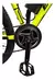 Bicicleta Electrica Amarilla Okn Explorer Adventure 500 W Rod 29 + Casco Regulable Gris