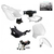 Kit Plásticos Motomel Blitz 110 V8 Blanco + Tornillos + Calcos - comprar online