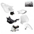 Kit Plásticos Motomel Blitz 110 V8 Blanco + Tornillos + Calcos - comprar online