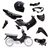 Kit Plasticos Motomel Function 110 19 Piezas + Casco Rebatible Okn-10 - comprar online