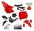 Kit Plasticos Zanella Zb 110 + faros + tornillos + calcos - comprar online