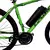 Bicicleta Electrica Verde Okn Explorer Adventure 500 W Rod 29 + Casco Regulable Gris