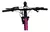 Bicicleta Electrica Violeta Okn Explorer Adventure 500 W Rod 29 + Casco Regulable Gris en internet