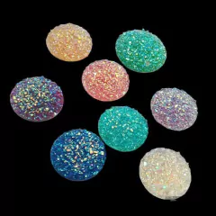 Acrilico escarchado numero 10.