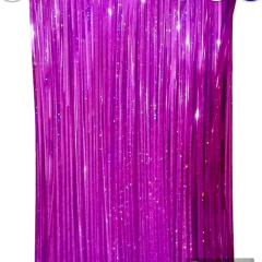 Tiras Holeográficas de 75 cm de alto - Verde Manzana