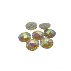 Piedras para bordar de 16 mm. (Resina)