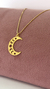 Colar lua fases - Ouro - comprar online