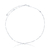 Choker coração mini amassados - comprar online