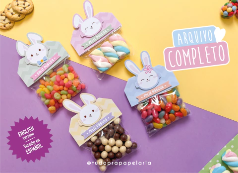 Lapela para saquinho - Páscoa - comprar online