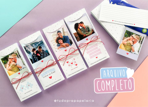 Caixa de chocolate com foto | Dia dos namorados
