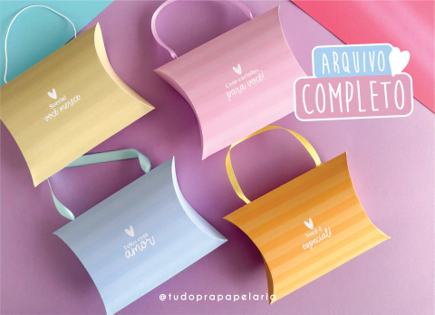 Sacola almofada | Empresa - Presente