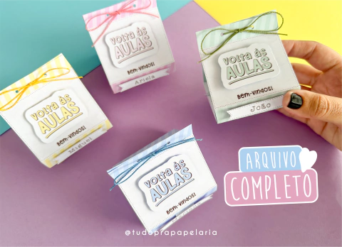 Porta blister | Volta às aulas