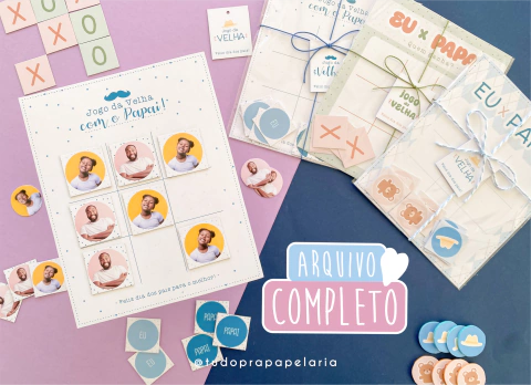 Jogo da velha | Dia dos pais