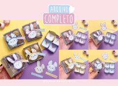 Caixa doce Transparente - Páscoa na internet