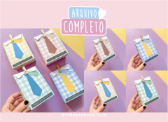 Caixinha gravata | Dia dos Pais - comprar online