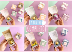 Caixinha para mini ovo | Páscoa - comprar online