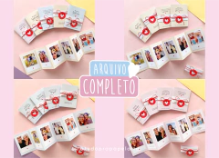 Mini álbum de fotos | Dia dos namorados - comprar online