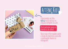 Caixinha de foto polaroid | Dia das mães on internet