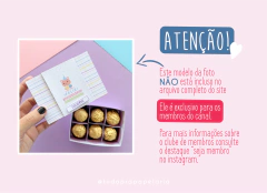 Caixinha Aniversário - 6 doces | Aniversário na internet