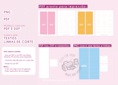 Mini calendário de mesa 2025 | Calendário - tudoprapapelaria