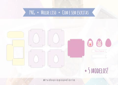 Caixa para ovo de colher | Páscoa - loja online