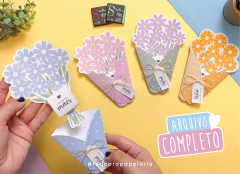 Buquê com Chocolatinho - Dia das mães - comprar online