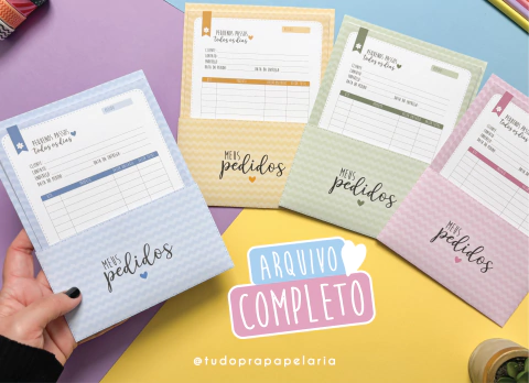 Bloquinho de Pedidos - Empresa - comprar online