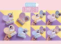 Coração 3 doces - Dia das mães na internet